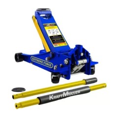 CRIC ROULEUR PROFESSIONNEL 2.25 TONNES KRAFTMULLER EXTRA PLAT BLEU